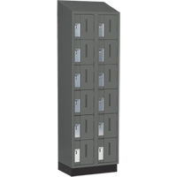 Casiers robustes Concorde, 6 niveaux, Bloc de 2, 24" x 18" x 82", Acier, Charbon, Soud&eacute; (assembl&eacute;) Air Extreme Inc.