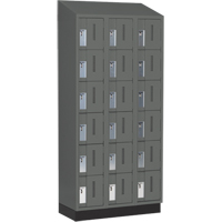 Casiers robustes Concorde, 6 niveaux, Bloc de 3, 36" x 18" x 82", Acier, Charbon, Soud&eacute; (assembl&eacute;) Air Extreme Inc.