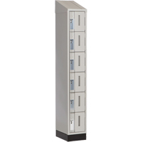 Casiers robustes Concorde, 6 niveaux, 12" x 18" x 82", Acier, Gris, Soud&eacute; (assembl&eacute;) Air Extreme Inc.
