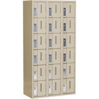 Casiers robustes Concorde, 6 niveaux, Bloc de 3, 36" x 18" x 72", Acier, Beige, Soud&eacute; (assembl&eacute;) Air Extreme Inc.