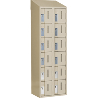 Casiers robustes Concorde, 6 niveaux, Bloc de 2, 24" x 18" x 78", Acier, Beige, Soud&eacute; (assembl&eacute;) Air Extreme Inc.