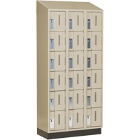Casiers robustes Concorde, 6 niveaux, Bloc de 3, 36" x 18" x 82", Acier, Beige, Soud&eacute; (assembl&eacute;) Air Extreme Inc.