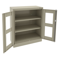 C-Thru Counter High Cabinet, Steel, 2 Shelves, 42" H x 36" W x 18" D Air Extreme Inc.