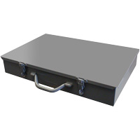 Compartment Steel Scoop Boxes, 17.875" W x 12" D x 3" H, 13 Compartments Air Extreme Inc.