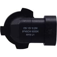 9145 Fog Light Bulb, LED, 65 W, White Air Extreme Inc.