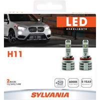 H11 Headlight Bulb, LED, 13.2 W/17 W, White Air Extreme Inc.