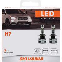 H7 Headlight Bulb, LED, 13.2 W/17 W, White Air Extreme Inc.