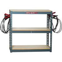 Battery Charging Rack with 10 Clamp Sets Air Extreme Inc.