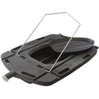 Bac de vidange d'huile pour camion &agrave; profil bas avec couvercle Air Extreme Inc.