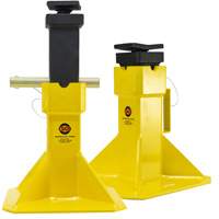 Jack Stands with Adjustable Screw Top Saddle, Locking Pin, 15-1/2" - 20-1/2" H Air Extreme Inc.