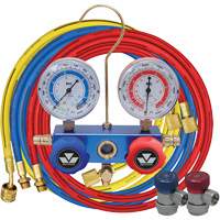 R134A 2-Way Aluminum Manifold Gauge Set Air Extreme Inc.