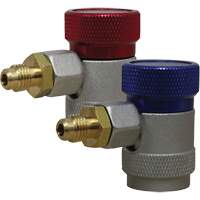 Coupleur de s&eacute;curit&eacute; manuel R134a haute pression 1/4” FL-M x 16 Air Extreme Inc.