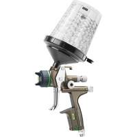 Pistolet de peinture de premi&egrave;re qualit&eacute; pour peinture automobile avec psi num&eacute;rique X5500 HVLP 1,2 I RPS D, Entr&eacute;e d'air 1/4" NPT, 15,19 pi³/min, Capacit&eacute; 0,6 L/0,9 L, 0,17 psi Air Extreme Inc.