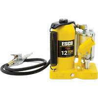 Cric-bouteille de s&eacute;rie Pro, 12 tonne(s), Air comprim&eacute;/hydraulique, 18-1/2" Hauteur &eacute;lev&eacute;e Air Extreme Inc.
