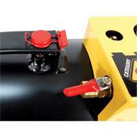 Ensemble de mise en place de talon haute pression de 9 gallons Hurricane "CAT-9", Aluminium Air Extreme Inc.