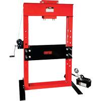 Presse pour atelier op&eacute;r&eacute;e par une pompe/hydraulique &agrave; air, Capacit&eacute; 50 tonnes Air Extreme Inc.