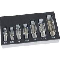 SAE Flare Nut Socket Set with Foam Tray, 7 Pieces, 3/8" Drive Size Air Extreme Inc.