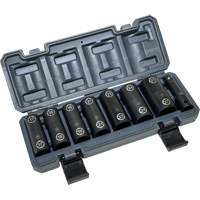 Double-Ended Hex & Twist Socket Set with Case, 8 Pieces, 1/2" Drive Size Air Extreme Inc.
