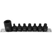Jeu de douilles/embouts de boulon de caisse de camionnettes, 8 Morceaux, Prise de 1/2"/3/8" Air Extreme Inc.