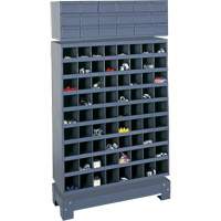 Unit&eacute; de stockage modulaire pour petites pi&egrave;ces, Acier, 18 tiroirs, 33-3/4" x 12-1/4" x 58-5/8", Gris Air Extreme Inc.
