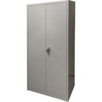 Armoire de rangement, Acier, 4 Tablettes, 66" h x 30" la x 15" P, Gris Air Extreme Inc.