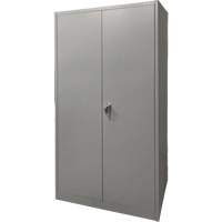 Armoire de rangement, Acier, 4 Tablettes, 78" h x 36" la x 24" P, Gris Air Extreme Inc.