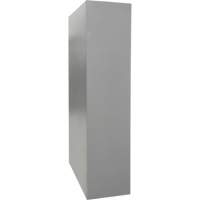 Combination Storage Cabinet, 36" W x 18" D x 72" H, Grey Air Extreme Inc.