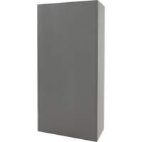Combination Storage Cabinet, 36" W x 18" D x 72" H, Grey Air Extreme Inc.