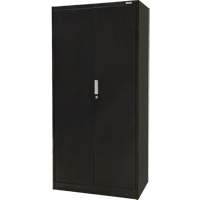 Armoire de rangement Hi-Boy, Acier, 4 Tablettes, 72" h x 36" la x 18" P, Noir Air Extreme Inc.