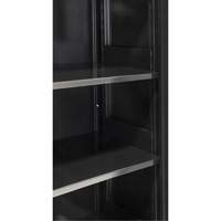 Armoire de rangement Hi-Boy, Acier, 4 Tablettes, 72" h x 36" la x 18" P, Noir Air Extreme Inc.