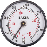 Surface Thermometers, Contact, Analogue, 50-750°F (10-400°C) Air Extreme Inc.