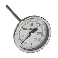 Bi-Metal Thermometers, Contact, Analogue, 50-550°F (0-260°C) Air Extreme Inc.