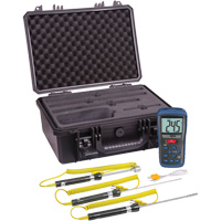 Thermocouple Thermometer Kit, Contact, Digital, -58-2000°F (-50-1300°C) Air Extreme Inc.