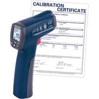 Infrared Thermometer with ISO Certificate, -25.6°- 752° F ( -32° - 400° C ), 12:1, Adjustable Emmissivity Air Extreme Inc.