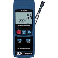 Thermo-Anemometer, Data Logging, 0.2 to 25.0 m/sec Air Velocity Range Air Extreme Inc.