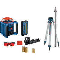 Ensemble laser rotatif horizontal auto-nivelant Revolve2000, 2000' (609,6 m), 670 N.m Air Extreme Inc.