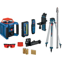 Ensemble laser rotatif horizontal/vertical auto-nivelant Revolve2000, 2000' (609,6 m), 670 N.m Air Extreme Inc.