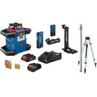 Ensemble laser rotatif horizontal/vertical auto-nivelant connect&eacute; Revolve4000, 4000' (1219,2 m), 635 N.m Air Extreme Inc.