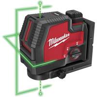 Laser vert &agrave; lignes crois&eacute;es et points daplomb rechargeable par USB Redlithium 21 Air Extreme Inc.