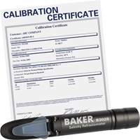 Refractometer with ISO Certificate, Analogue (Sight Glass), Salinity Air Extreme Inc.
