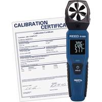 Bluetooth Smart Series Vane Anemometer with ISO Certificate, Data Logging, 0.6 - 25 m/sec/118 - 4921 ft./min/2.1 - 90 Km/hr/1.3 - 55.9 Mph Air Velocity Range Air Extreme Inc.