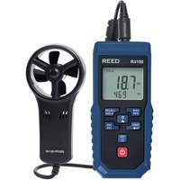 Vane Thermo-Anemometer with Air Volume, Data Logging, 0.4 - 30 m/sec Air Velocity Range Air Extreme Inc.