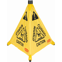 Pop-Up Safety Cone, Trilingual With Pictogram Air Extreme Inc.