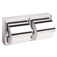 Two-Roll Toilet Paper Dispenser with Hoods, Multiple Roll Capacity Air Extreme Inc.