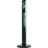 Cendriers Smokers' Pole, Sur pied, Aluminium, Hauteur 41" Air Extreme Inc.