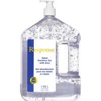Response&reg; Hand Sanitizer Gel with Aloe, 1890 ml, Pump Bottle, 70% Alcohol Air Extreme Inc.