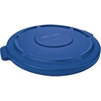 Couvercle rond pour poubelle Brute, Couvercle plat, Plastique, Convient aux contenants 22-1/4" dia. Air Extreme Inc.