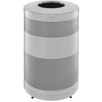 Classics Open Top Decorative Waste Bin, Stainless Steel, 51 US gal. Capacity Air Extreme Inc.