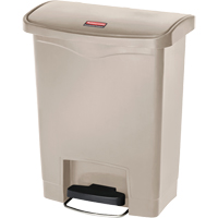 Slim Jim&reg; Waste Container, Resin, 8 US gal. Capacity Air Extreme Inc.