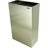Contenants &agrave; d&eacute;chets muraux, Acier inoxydable, 11 gal. US Air Extreme Inc.